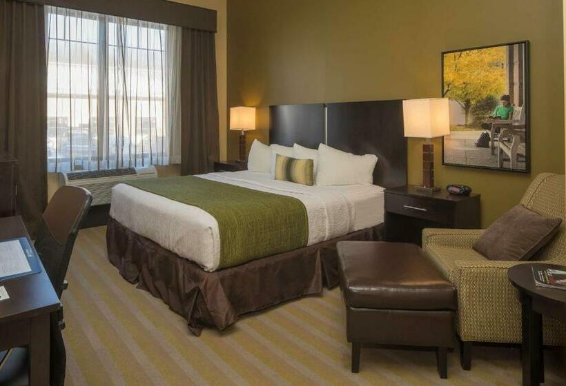 غرفة قياسية سرير كينج, Best Western Plus Franciscan Square Inn & Suites  Steubenville