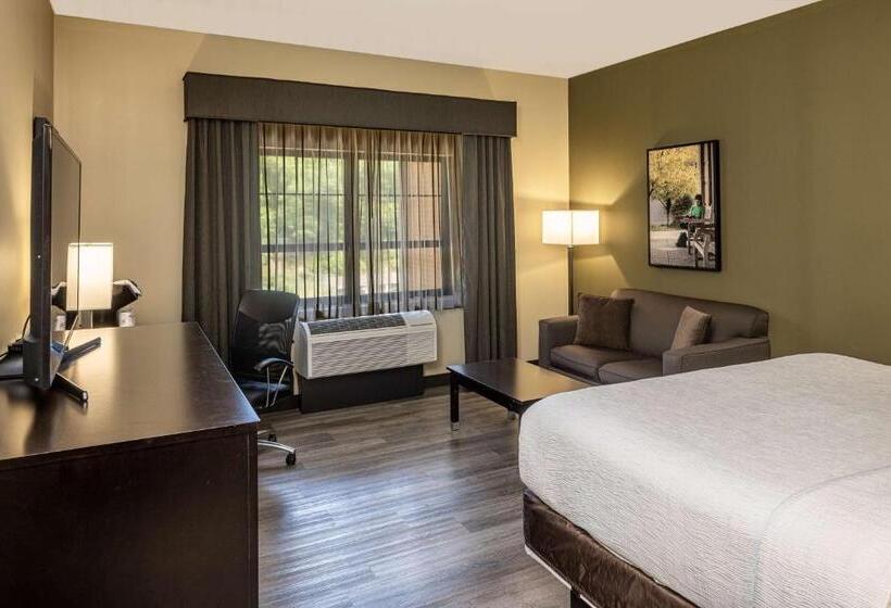 스탠다드 룸 더블 침대, Best Western Plus Franciscan Square Inn & Suites  Steubenville