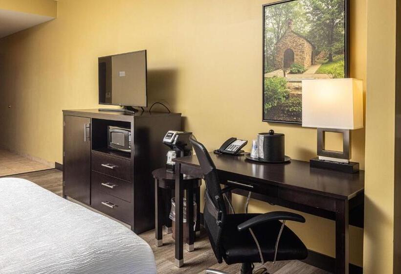 장애인을 위한 킹사이즈 침대 스탠다드 룸, Best Western Plus Franciscan Square Inn & Suites  Steubenville