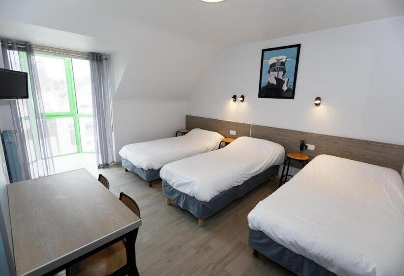 Номер Стандарт Трехместный, Contact Hôtel   Hôtel Le Lion D Or Lamballe