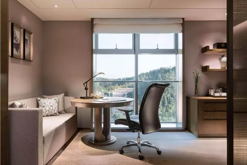 キングサイズベッドのデラックスルーム, Doubletree By Hilton Hotel Shiyan