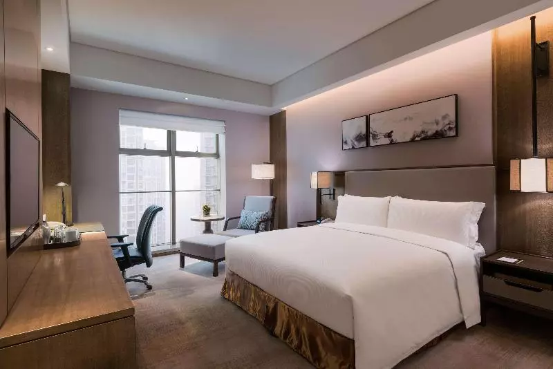 キングサイズベッドのエクゼクティブルーム, Doubletree By Hilton Hotel Shiyan