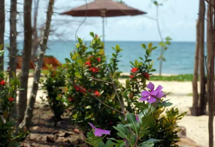 اتاق استاندارد سه تخته با چشم‌انداز باغ, Gold Sand Beach Bungalow