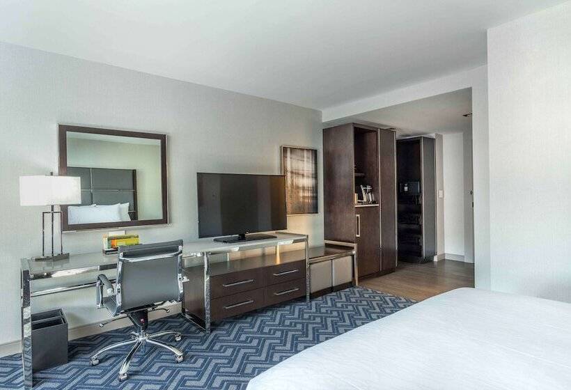 غرفة قياسية سرير مزدوج لذوى الإحتياجات الخاصة, Hilton Garden Inn Foxborough Patriot Place