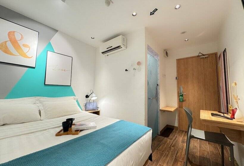 חדר סטנדרט עם מיטת קווין, Apple 1 Hotel Queensbay