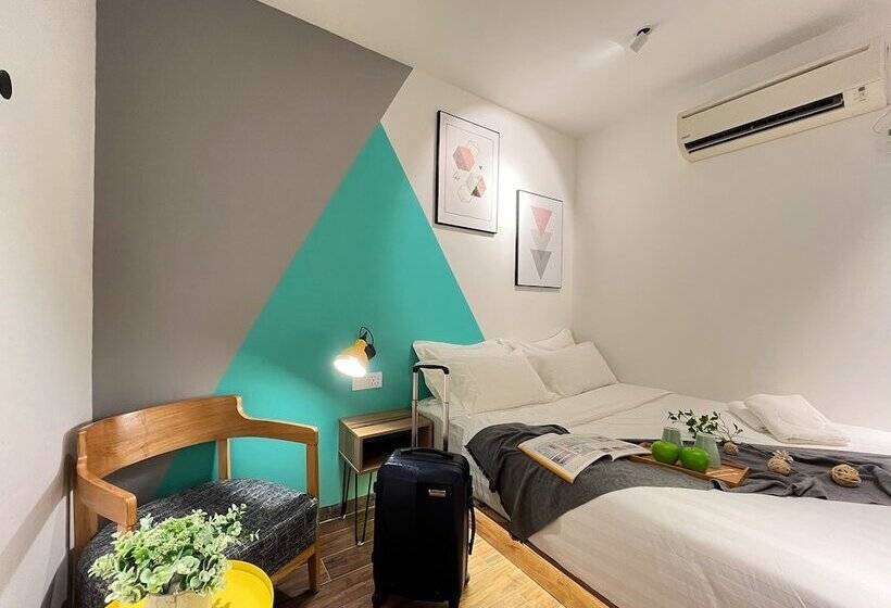 חדר סטנדרט עם מיטת קווין, Apple 1 Hotel Queensbay