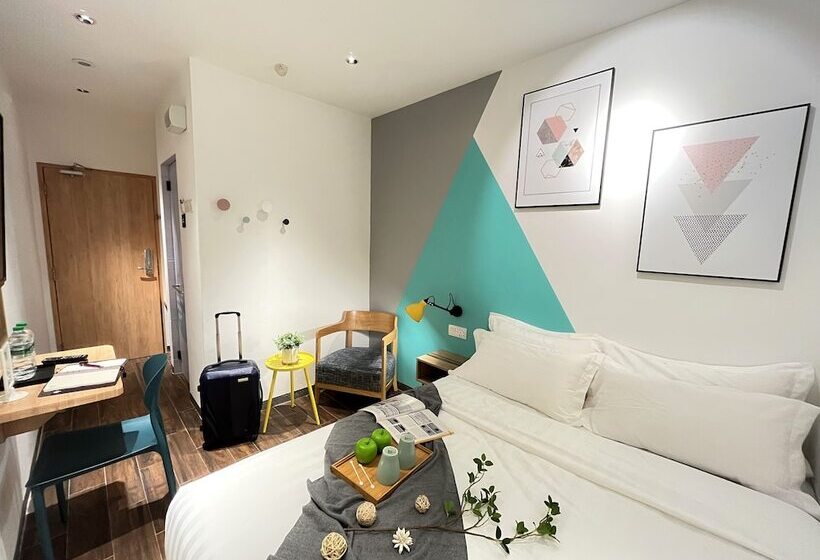 חדר סטנדרט עם מיטת קווין, Apple 1 Hotel Queensbay