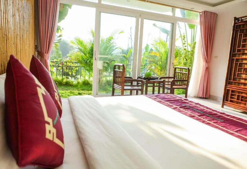 Deluxe Room Mountain View, Mai Chau Sunset Boutique