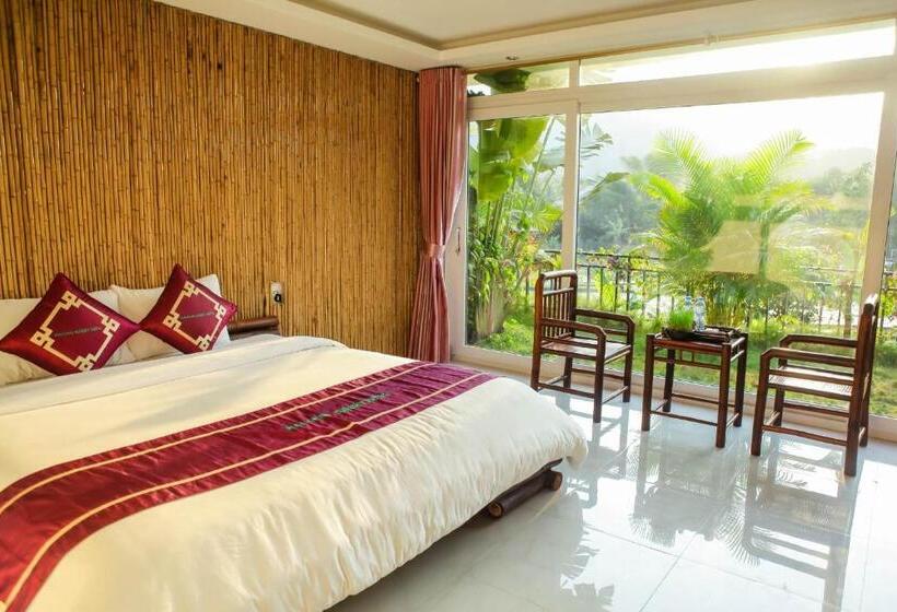 Deluxe Room Mountain View, Mai Chau Sunset Boutique