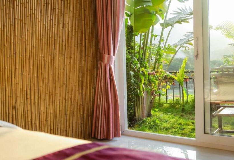 Deluxe Room Mountain View, Mai Chau Sunset Boutique