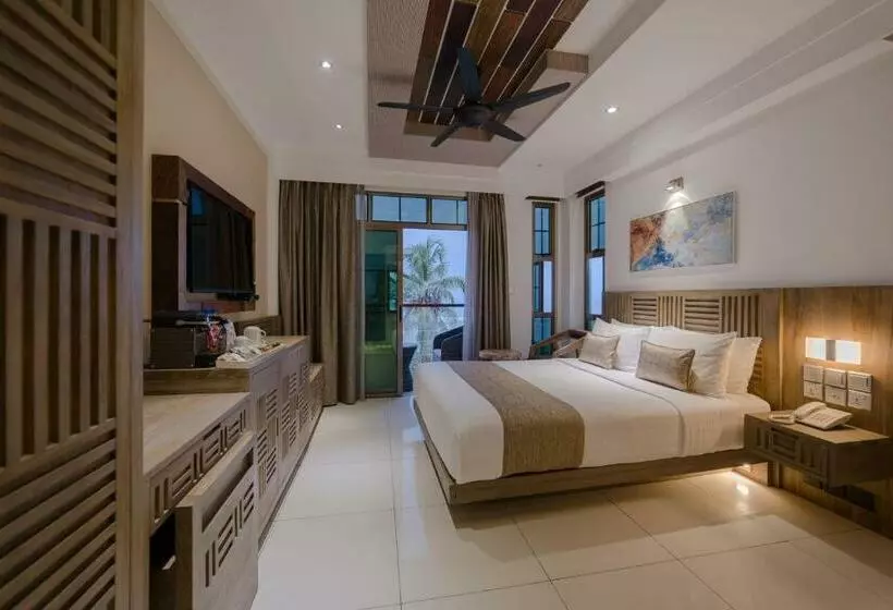 اتاق استاندارد با بالکن و چشم‌انداز دریا, Ocean Grand At Hulhumale