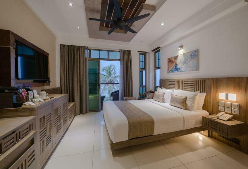 اتاق استاندارد با بالکن و چشم‌انداز دریا, Ocean Grand At Hulhumale