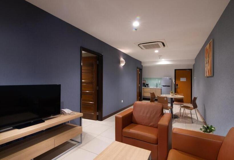 豪华两卧室公寓, One Pacific Hotel & Serviced Apartments