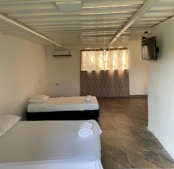 스탠다드 트리플 룸 가든 전망, Campestre Refugio Texano