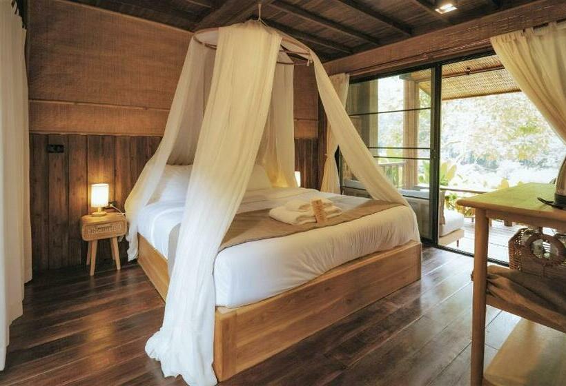 스탠다드 테라스 룸, อุ่นไอมาง สะปัน