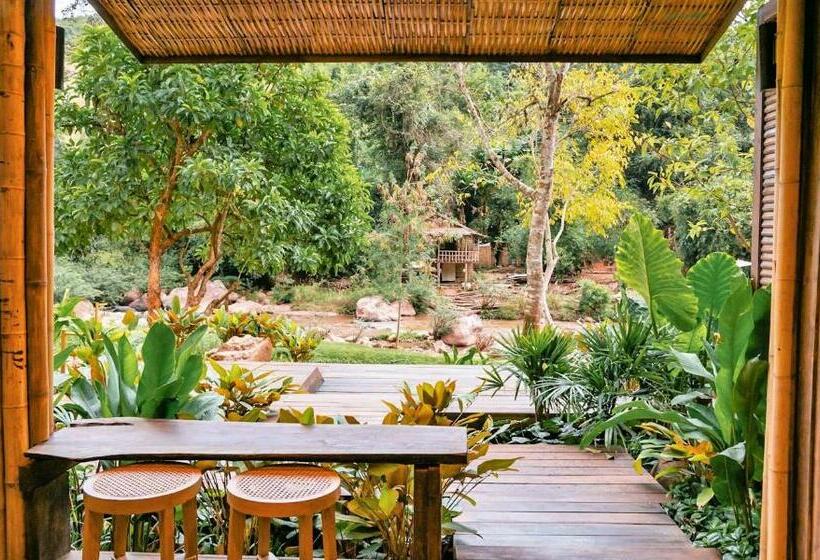 스탠다드 테라스 룸, อุ่นไอมาง สะปัน