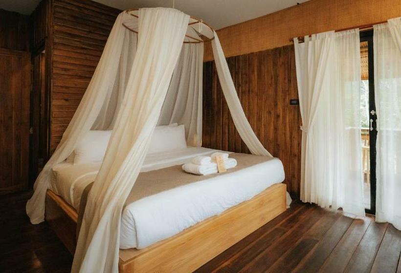 스탠다드 발코니 룸, อุ่นไอมาง สะปัน