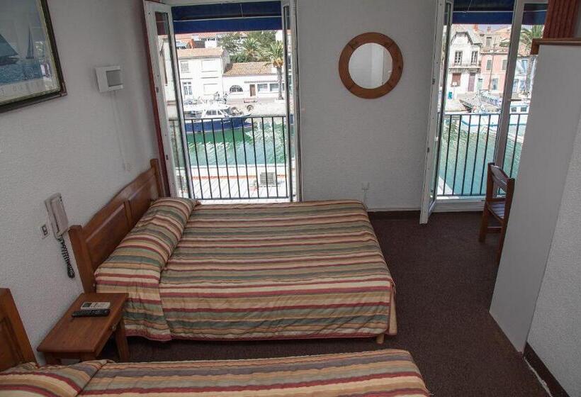 带海景的高档三人间, Hôtel Belle Vue D'angleterre