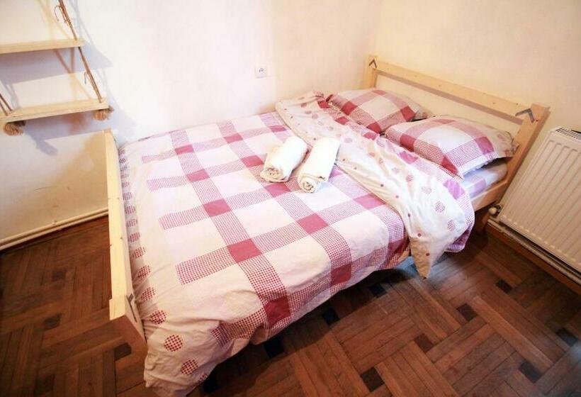 اتاق استاندارد با سرویس بهداشتی مشترک, Sheni Hostel