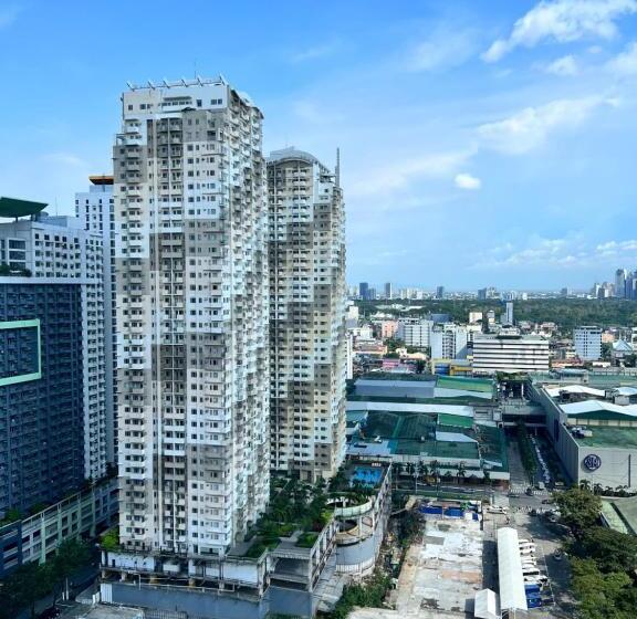 דירת חדר, Huge 1bedroom Condotel W Balcony Near Smart Araneta Coliseum