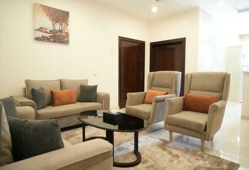 جناح غرفتين نوم, فندق رحيب للشقق المخدومة Rahib Apartments