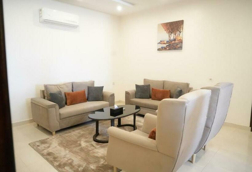 جناح غرفتين نوم, فندق رحيب للشقق المخدومة Rahib Apartments