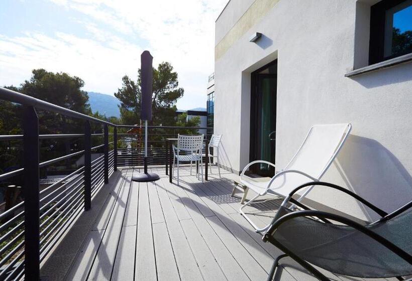 Номер Стандарт с Террасой, Appart  Hotel La Girafe Marseille Est   Porte D Aubagne