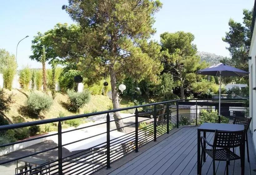 テラス付きスタンダードルーム, Appart  Hotel La Girafe Marseille Est   Porte D Aubagne