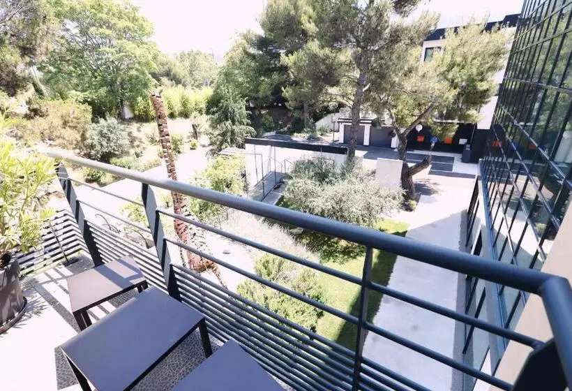 テラス付きスタンダードルーム, Appart  Hotel La Girafe Marseille Est   Porte D Aubagne