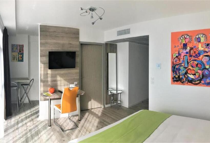 חדר סטנדרט, Appart  Hotel La Girafe Marseille Est   Porte D Aubagne