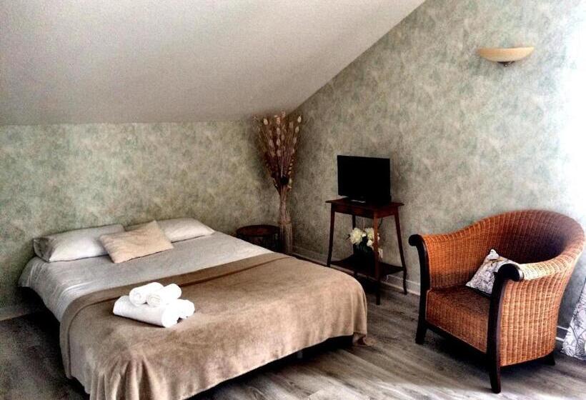 家庭房带园景, Domaine De Lascaux