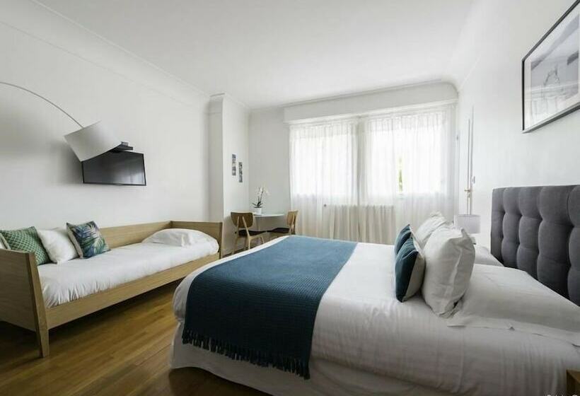 اتاق استاندارد سه نفره, Villa Verde La Rochelle