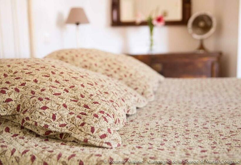 Номер Стандартный с Видом, Campagne De La Source St Martin B&b