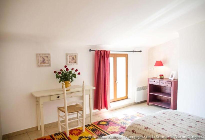 סוויטה משפחתית, Campagne De La Source St Martin B&b