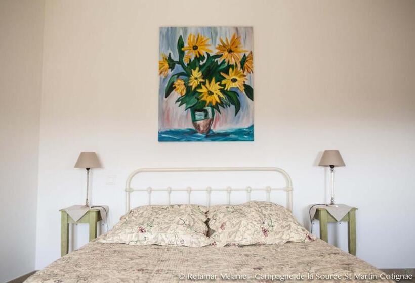 סוויטה משפחתית, Campagne De La Source St Martin B&b