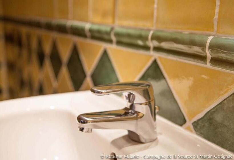 חדר סטנדרט נוף להרים, Campagne De La Source St Martin B&b