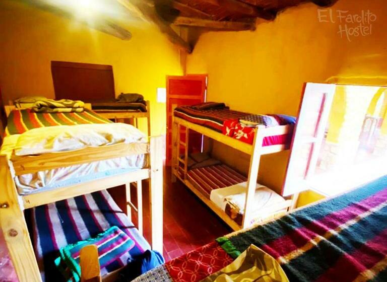 מיטה בחדר משותף, El Farolito Hostel