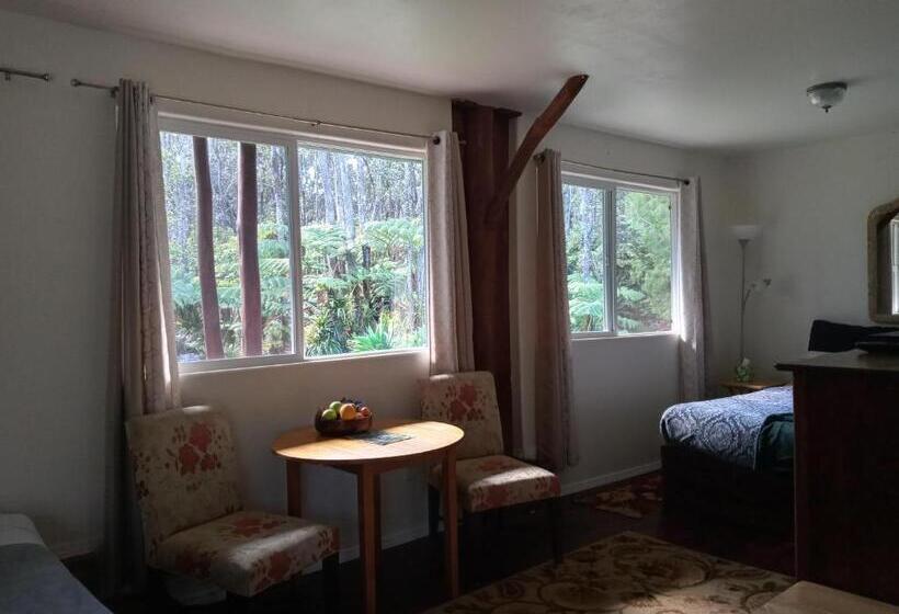 キングサイズベッドのスタンダードルーム, Aloha Crater Lodge