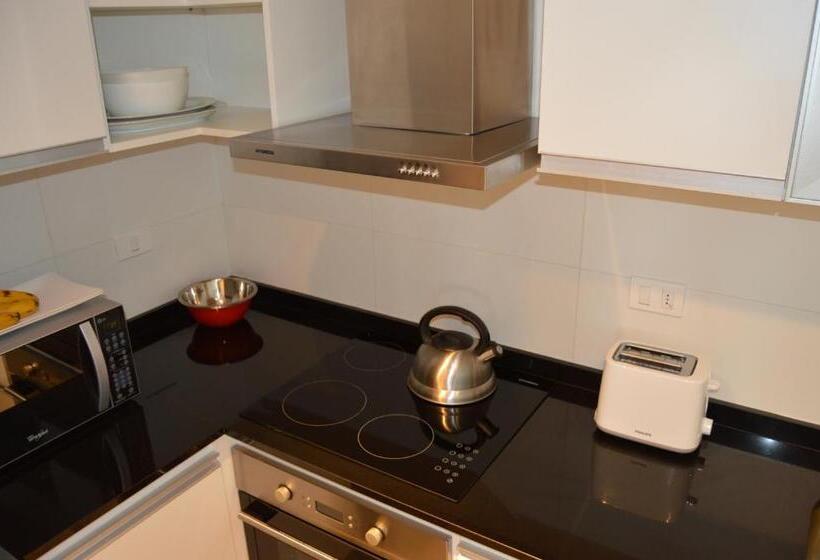 آپارتمان 1 خوابه با چشمانداز استخر, Arenas Del Mar