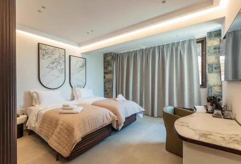 サイドオーシャンビューエコノミールーム, Naiades Boutique Hotel   Adults Only