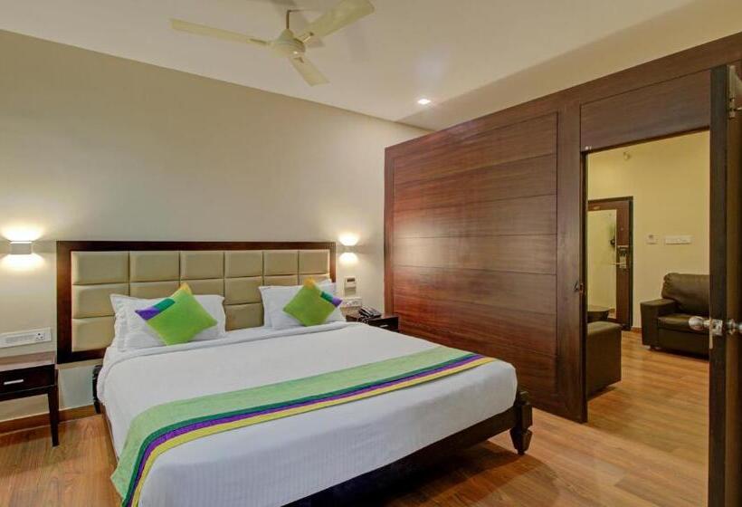 Номер Deluxe, Treebo Alankar Inn