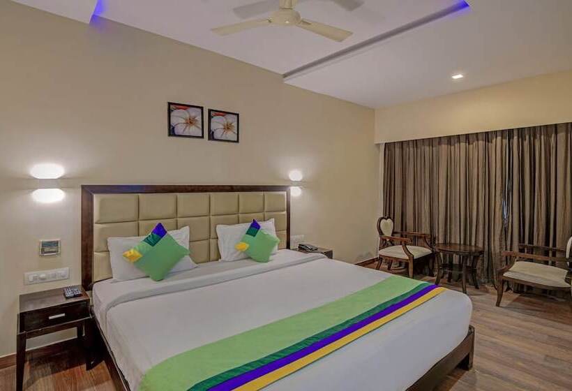 Номер Deluxe, Treebo Alankar Inn