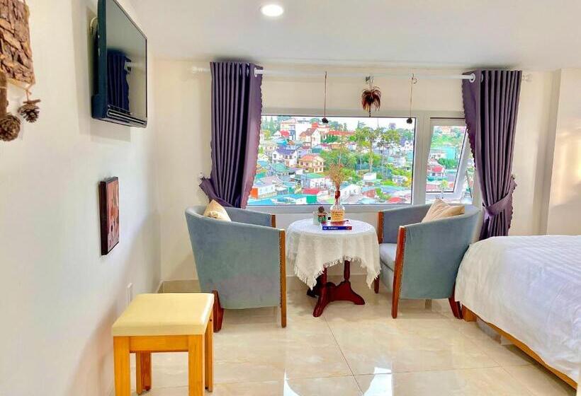 اتاق سوپریور با چشمانداز شهر, Nắng Hạ Homestay đà Lạt