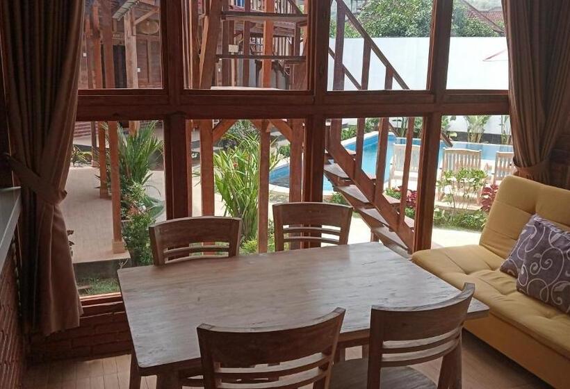 חדר סופריור עם נוף להרים, Melasti Mountain Villas Amed