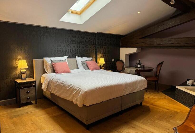디럭스 룸 킹사이즈 침대, Pax Et Amor Chambres D Hôtes De Charme   Charming B&b