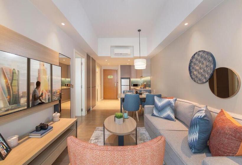 Апартаменты Deluxe 1 Спальня, Citadines Roces Quezon City