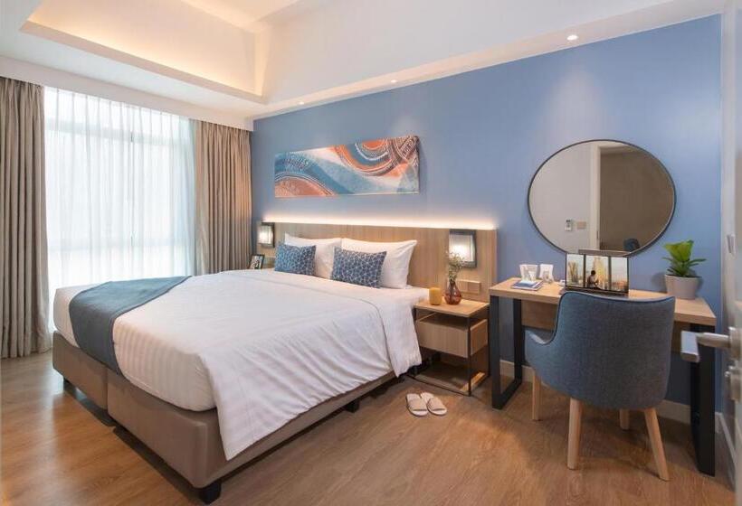Апартаменты Deluxe 2 Спальни, Citadines Roces Quezon City