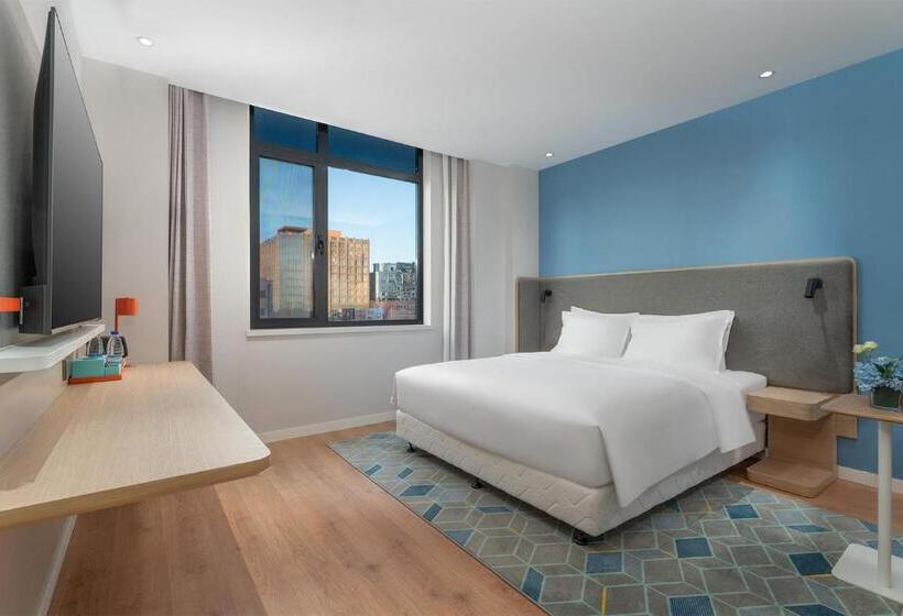 غرفة قياسية سرير كينج, Holiday Inn Express Dandong City Center, An Ihg