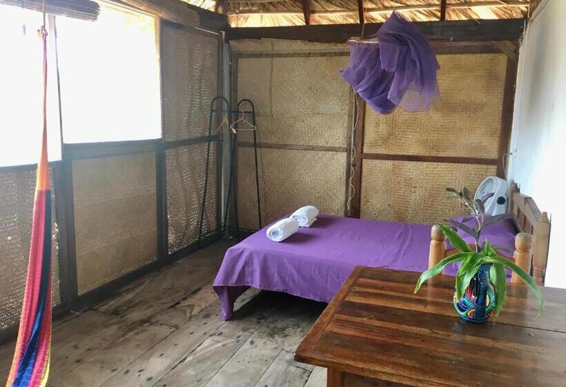 اتاق استاندارد با سرویس بهداشتی مشترک, Casa Gulf Zipolite