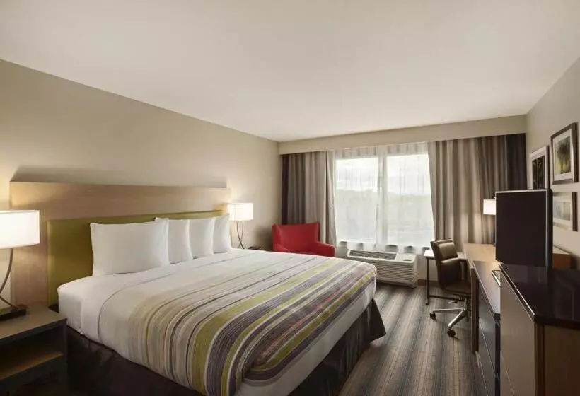 キングサイズベッドのスタンダードルーム, Country Inn & Suites By Radisson, Charlottesvilleuva, Va